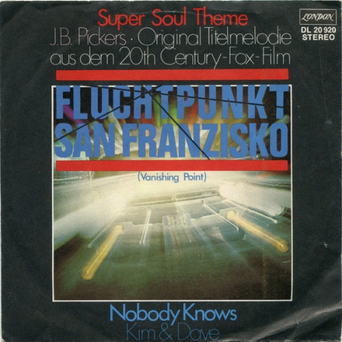 Vinyl / J.B. Pickers / Kim & Dave - Super Soul Theme / Nobody Knows