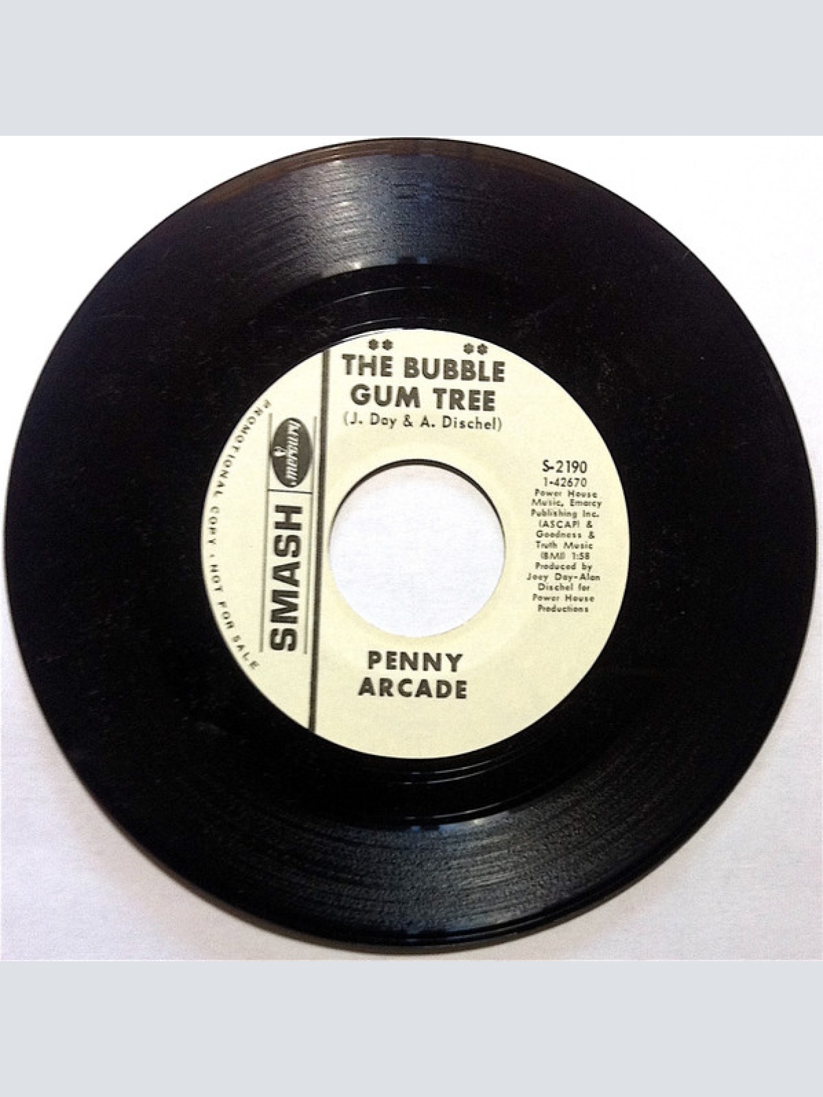 Vinyl / Penny Arcade* - The Bubble Gum Tree / Tears In My Heart