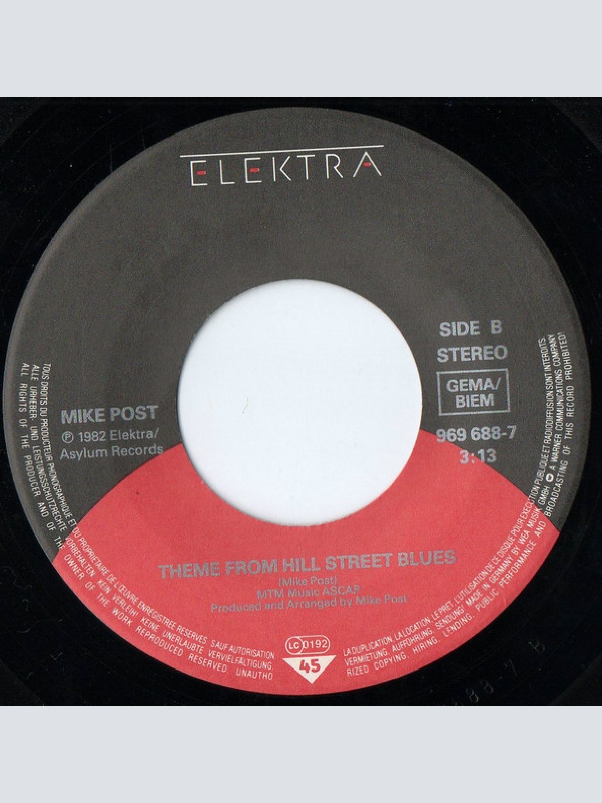 Vinyl / Mike Post - Original Titelmelodie Aus Der TV-Serie Magnum