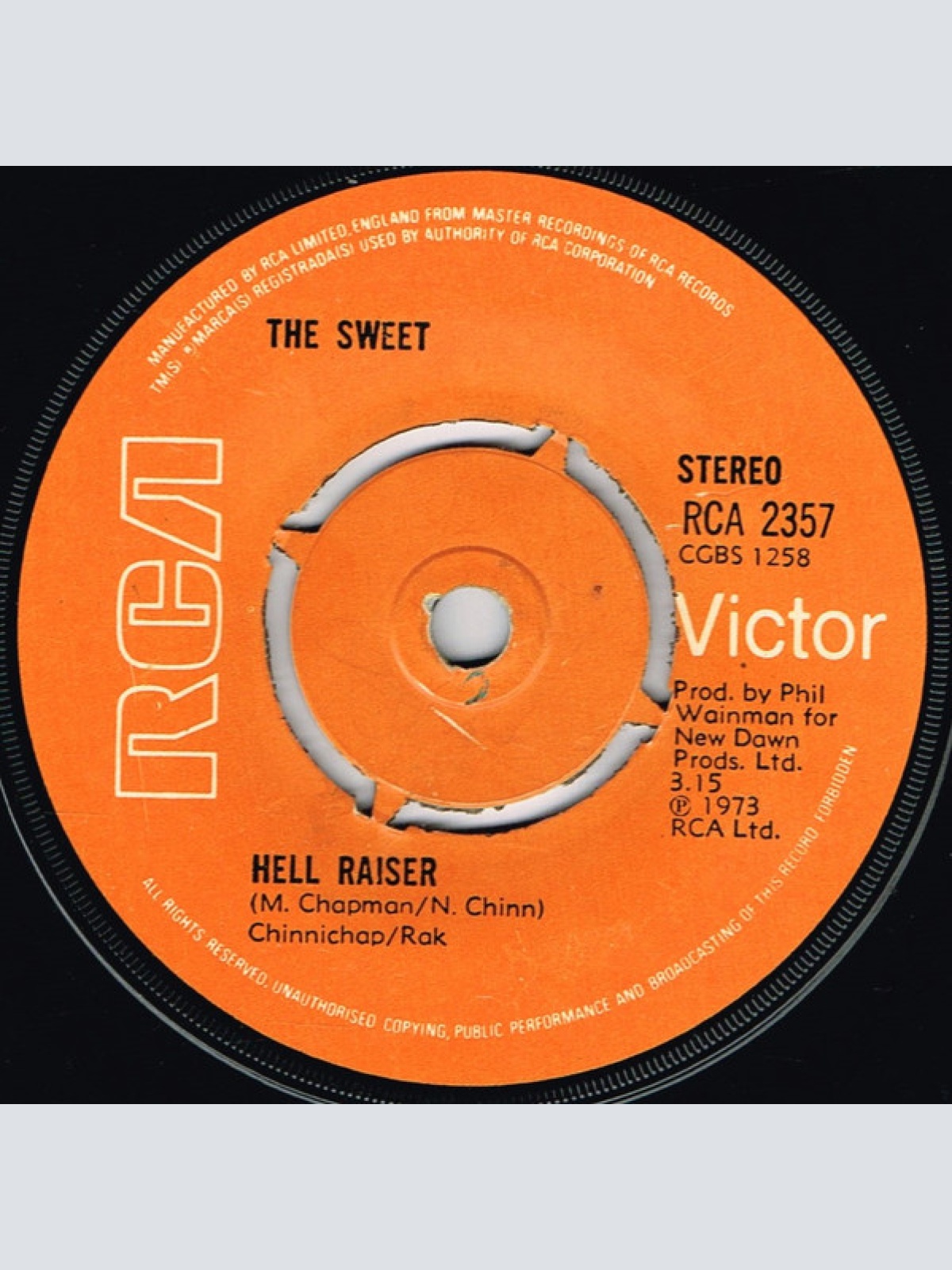 Vinyl / The Sweet - Hell Raiser