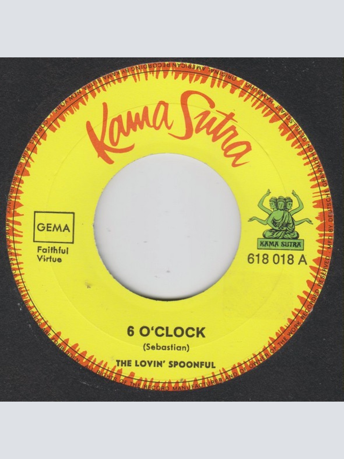 Vinyl / The Lovin' Spoonful - 6 O'Clock / You're A Big Boy Now