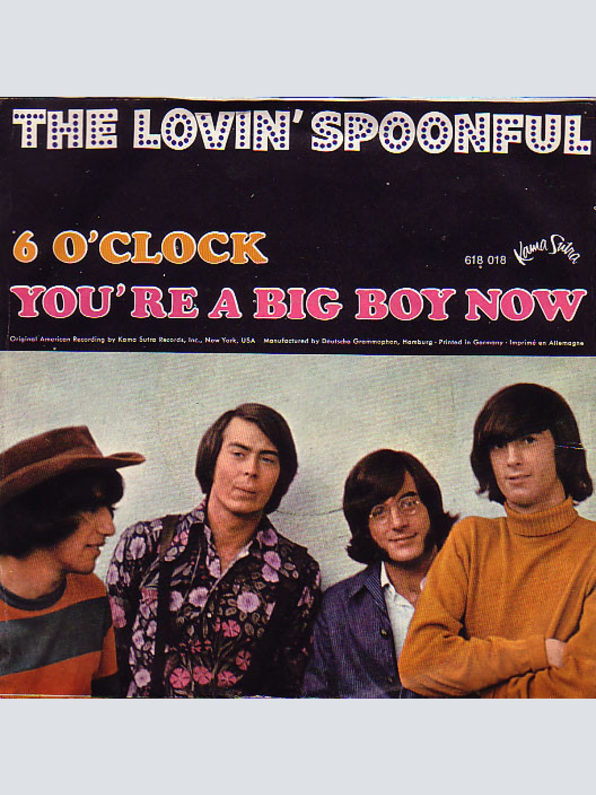 Vinyl / The Lovin' Spoonful - 6 O'Clock / You're A Big Boy Now