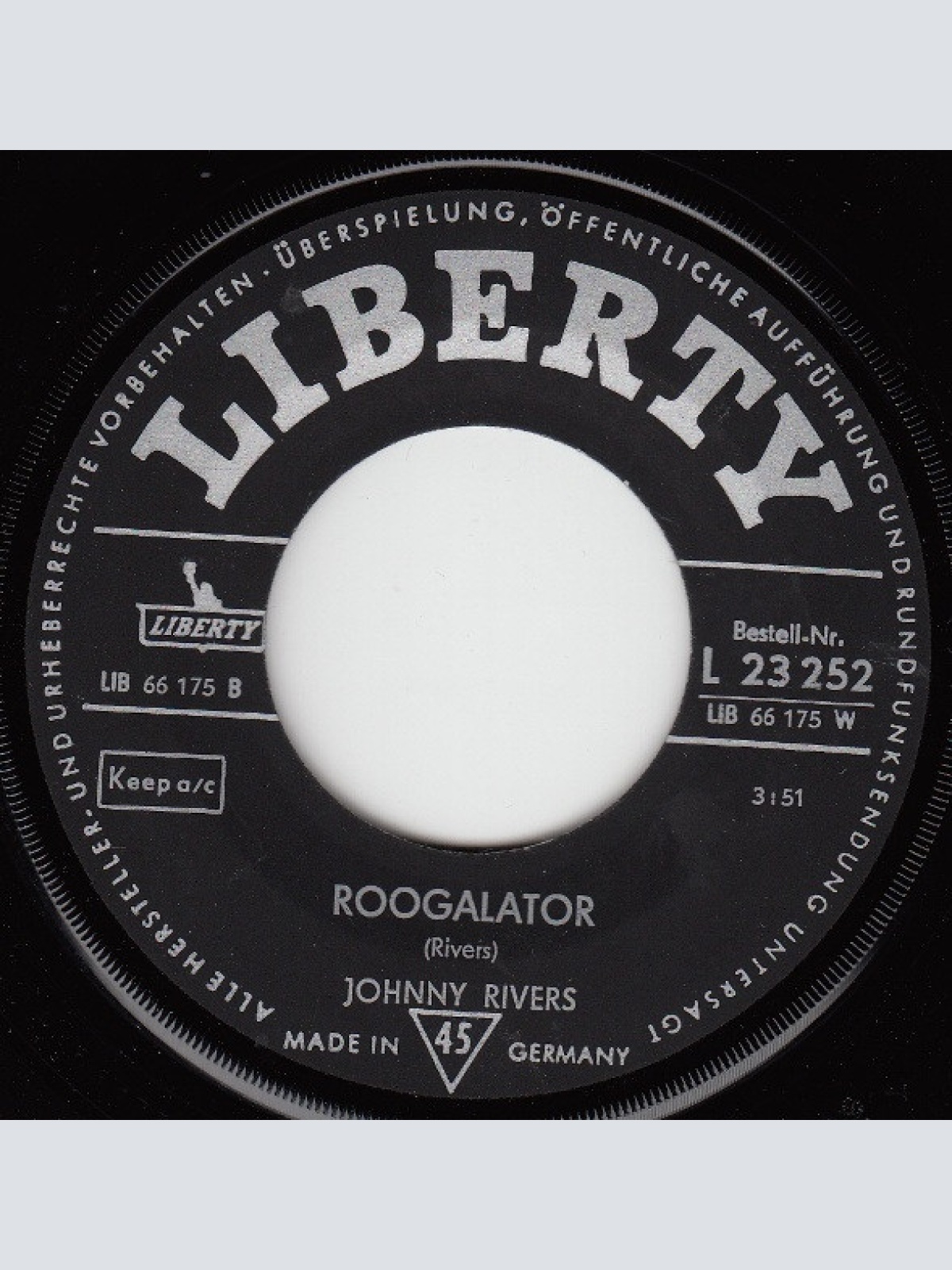 Vinyl / Johnny Rivers - Muddy Water