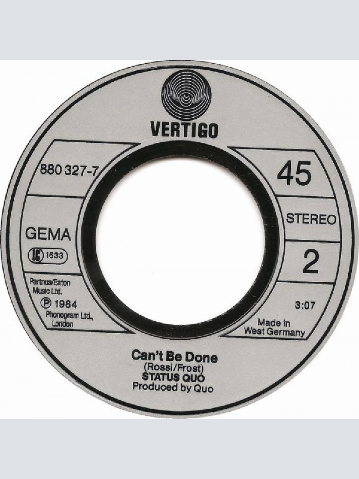 Vinyl / Status Quo - The Wanderer