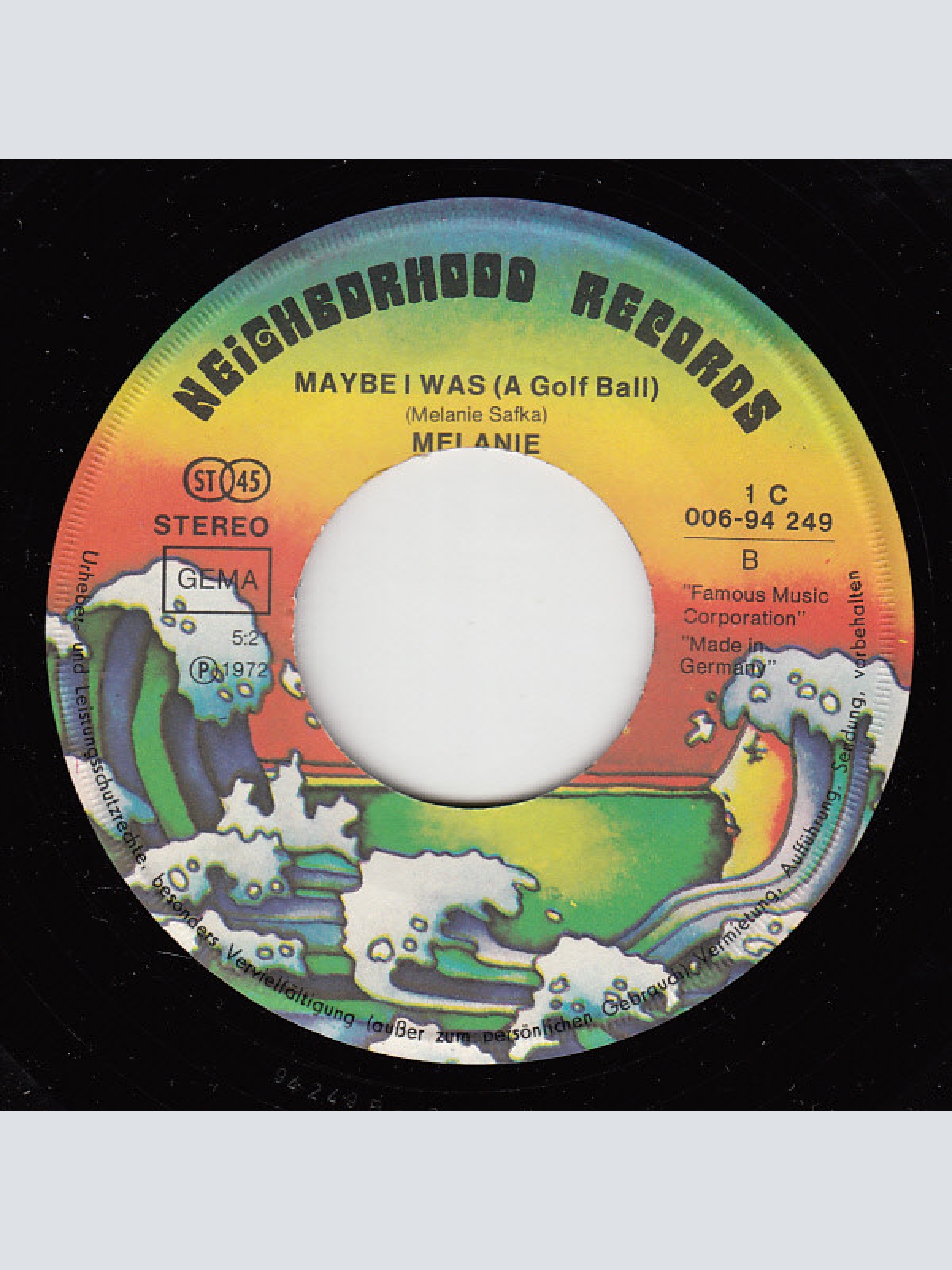 Vinyl / Melanie (2) - Bitter Bad