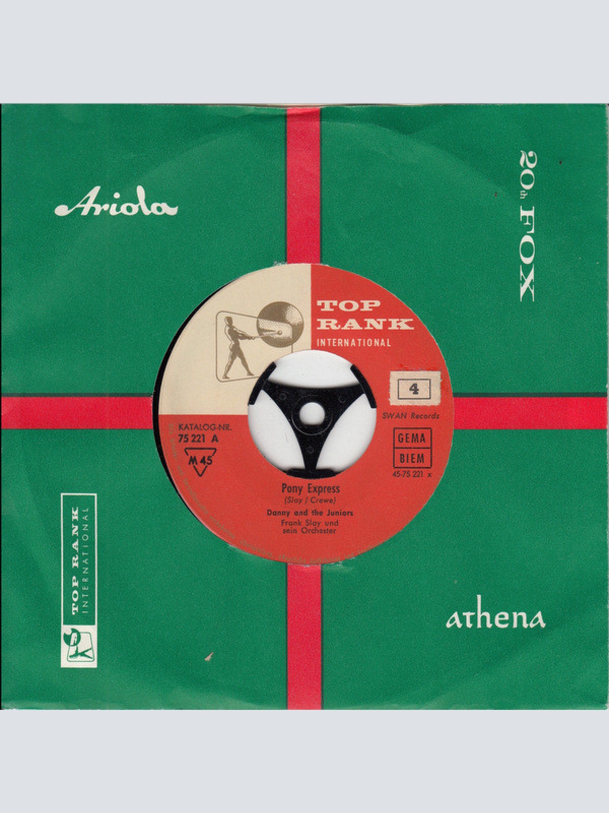 Vinyl / Danny And The Juniors* - Pony Express / Daydreamer