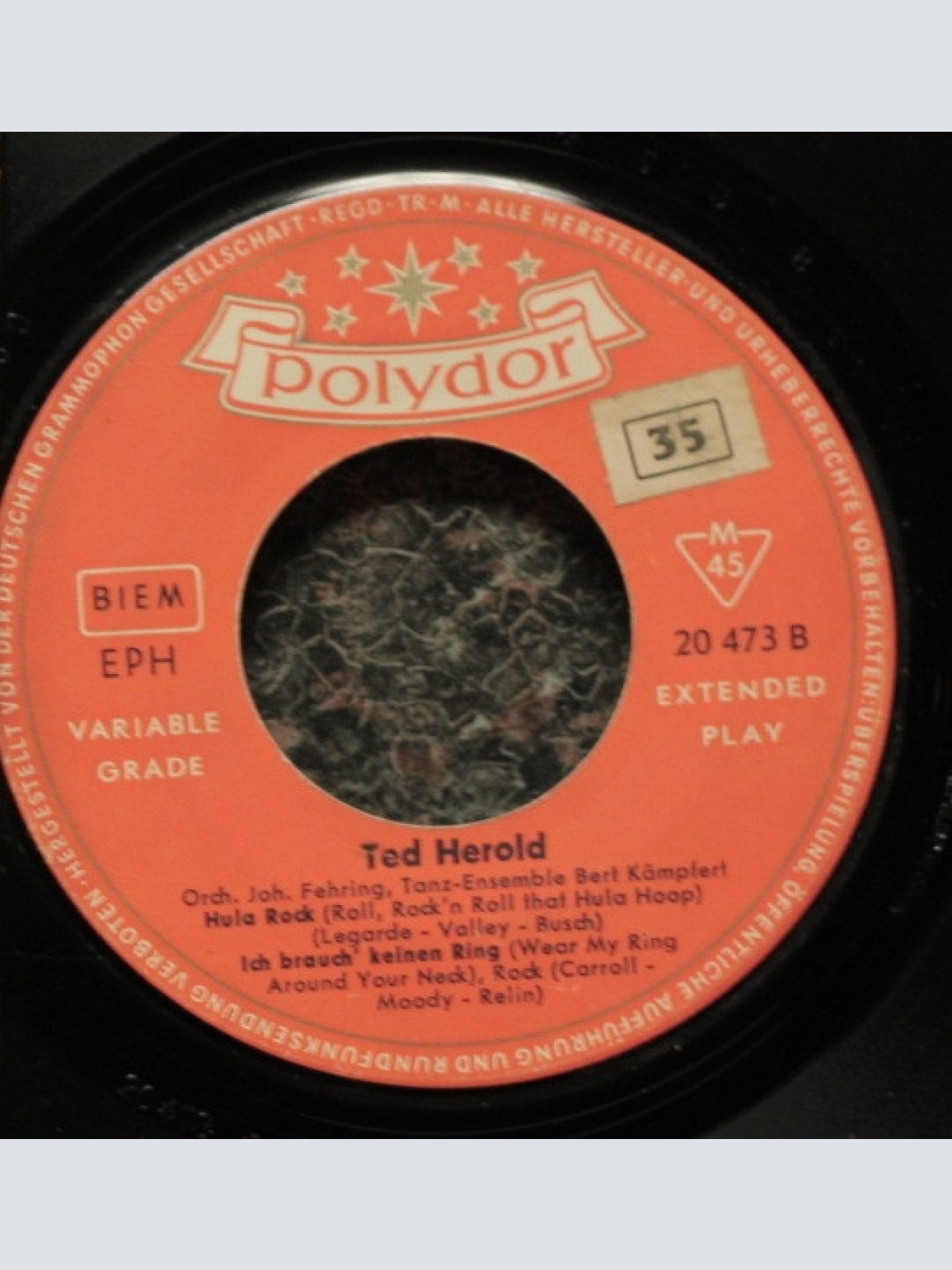 Vinyl / Ted Herold - Dein Kleiner Bruder