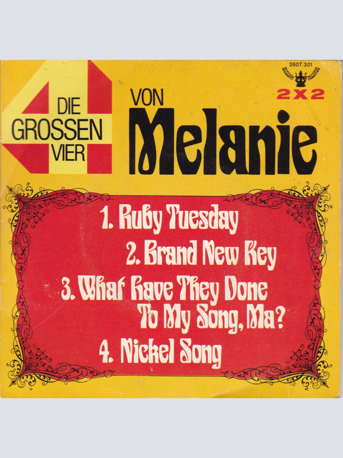 Vinyl / Melanie (2) - Die Grossen Vier Von Melanie