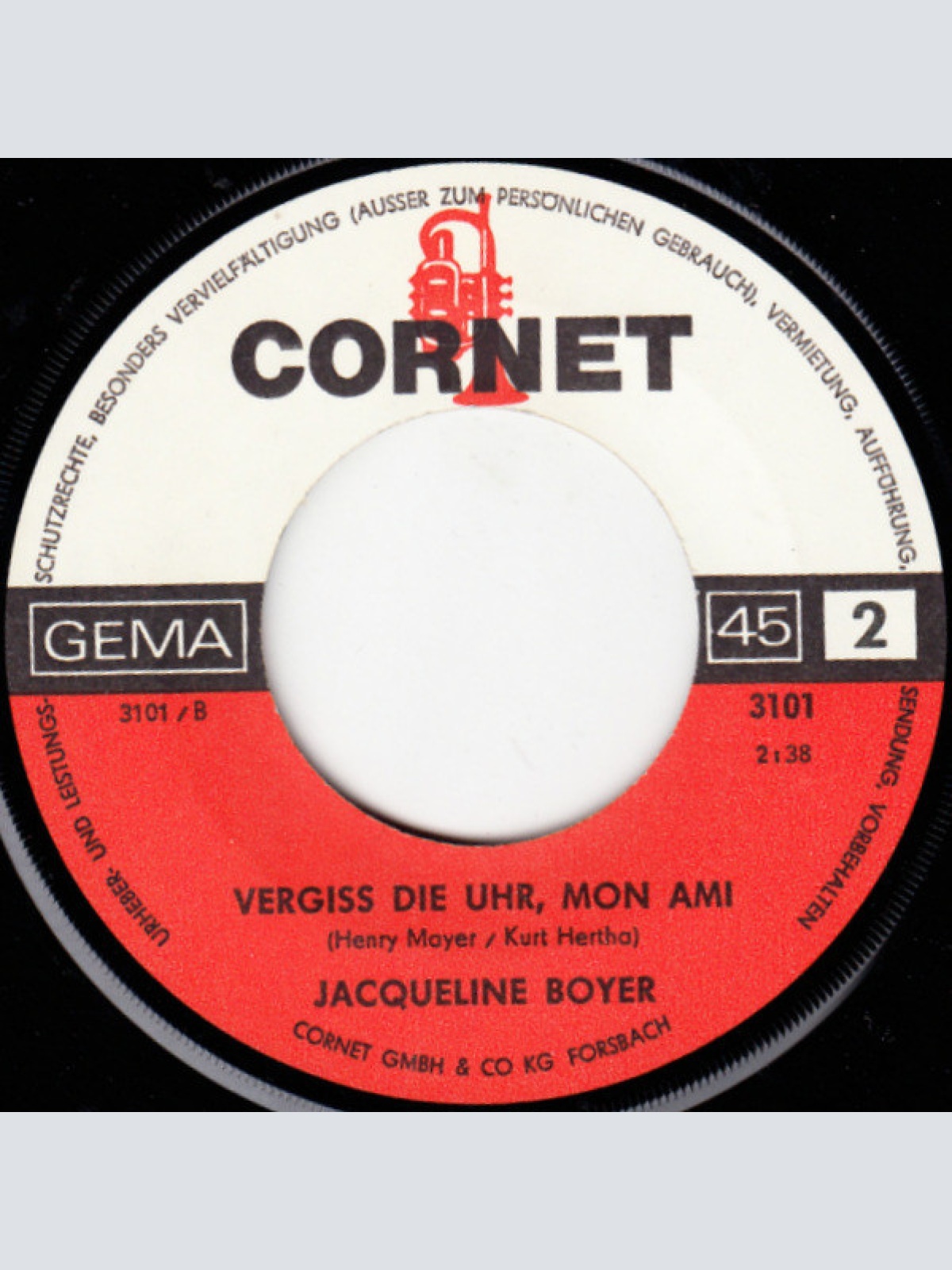 Vinyl / Jacqueline Boyer - Mucho Amore