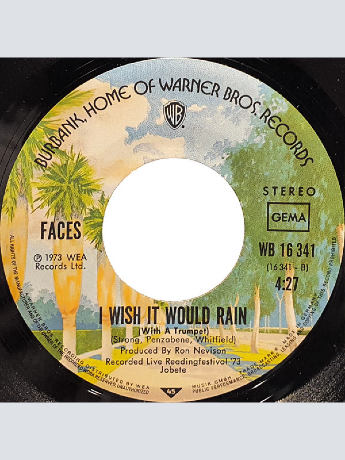 Vinyl / Faces (3) - Pool  Hall Richard