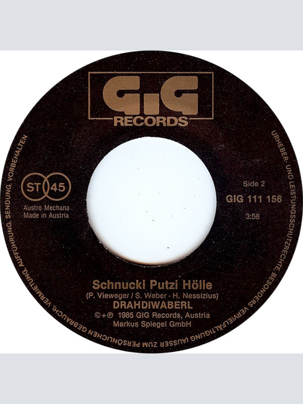 Vinyl / Drahdiwaberl - Mulatschag