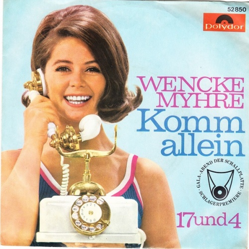 Vinyl / Wencke Myhre - Komm Allein