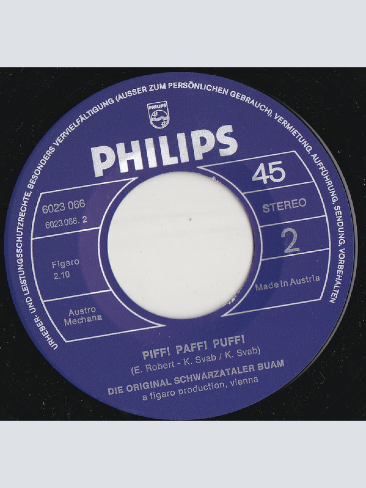 Vinyl / Die Original Schwarzataler Buam - Du Mußt Treu Sein