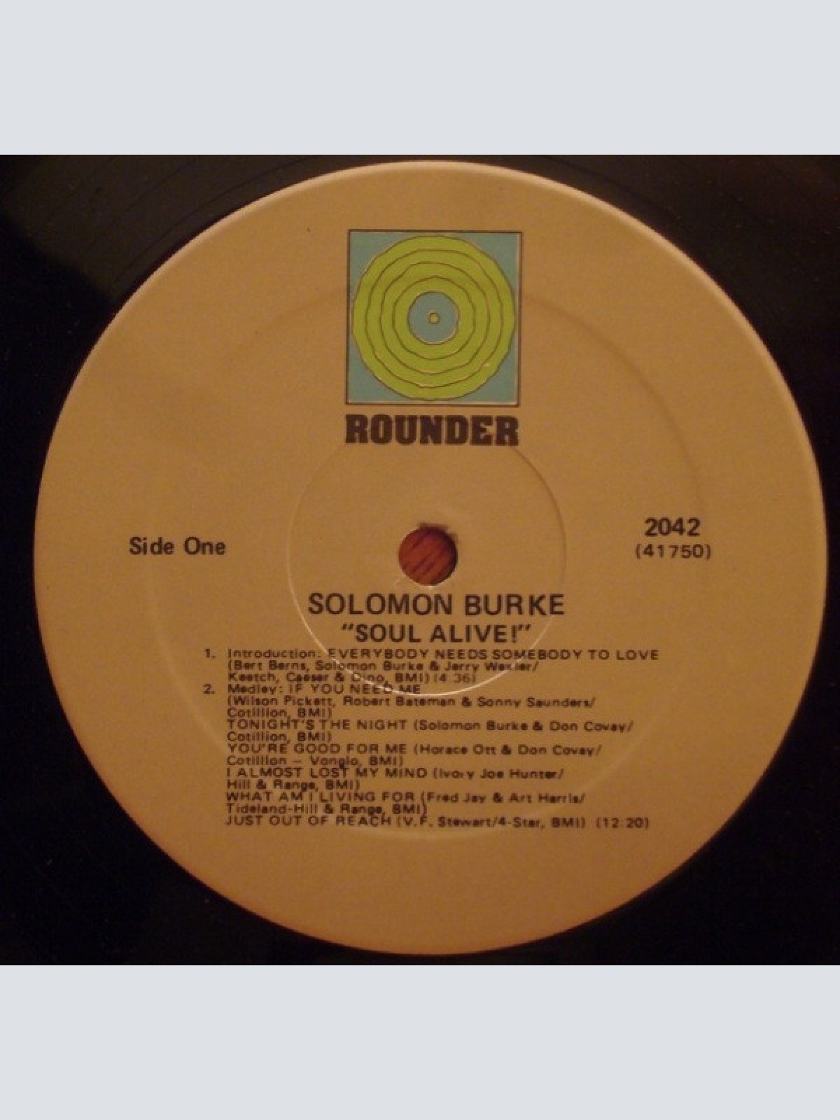 Vinyl / Solomon Burke - Soul Alive!