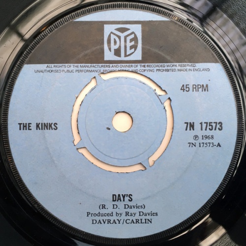Vinyl / The Kinks - Day's