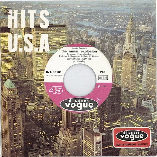 Vinyl / The Music Explosion - Sunshine Games