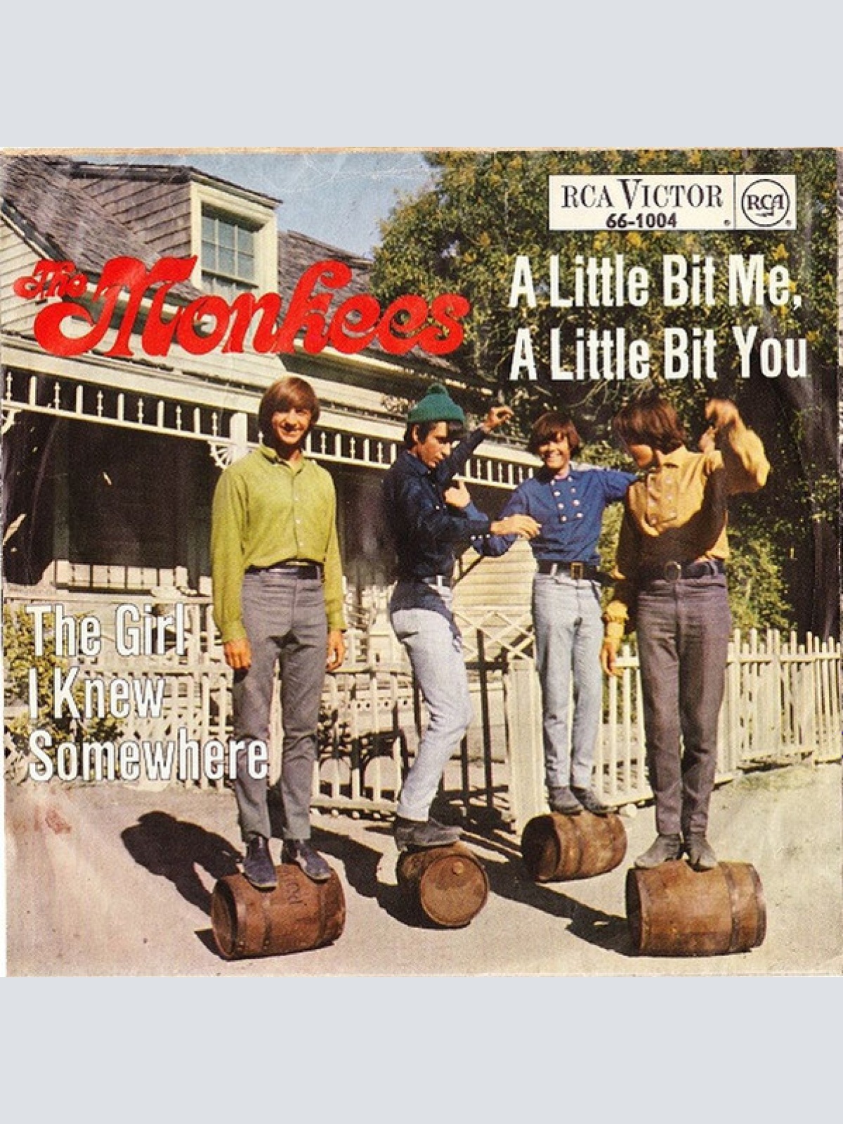 Vinyl / The Monkees - A Little Bit Me, A Little Bit You / The Girl I Knew Somewhere