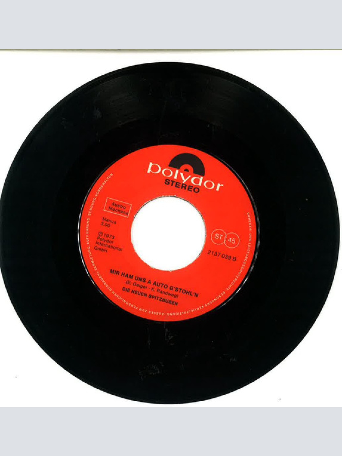 Vinyl / Die Neuen Spitzbuben Und Walter Keller - Die Grossen Vier