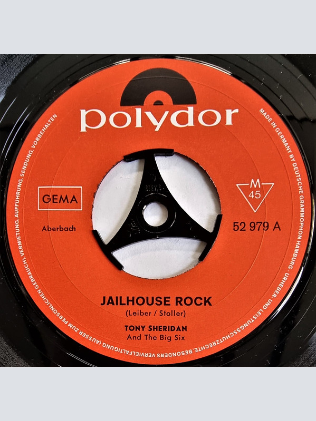Vinyl / Tony Sheridan - Jailhouse Rock / Skinny Minny