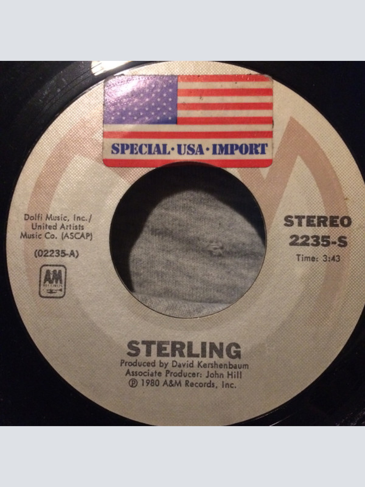 Vinyl / Sterling (9) - Baby It's You