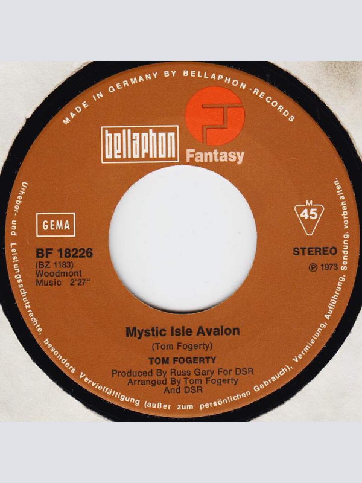 Vinyl / Tom Fogerty - Mystic Isle Avalon
