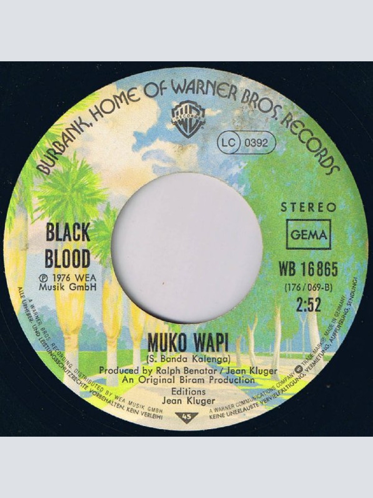 Vinyl / Black Blood (2) - Amanda