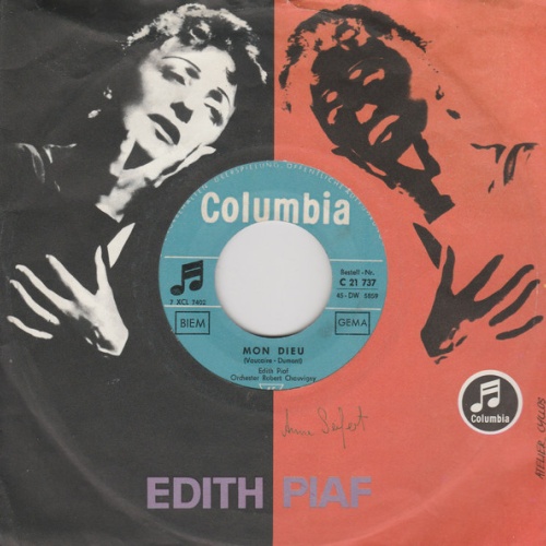 Vinyl / Edith Piaf - Mon Dieu / Des Histoires