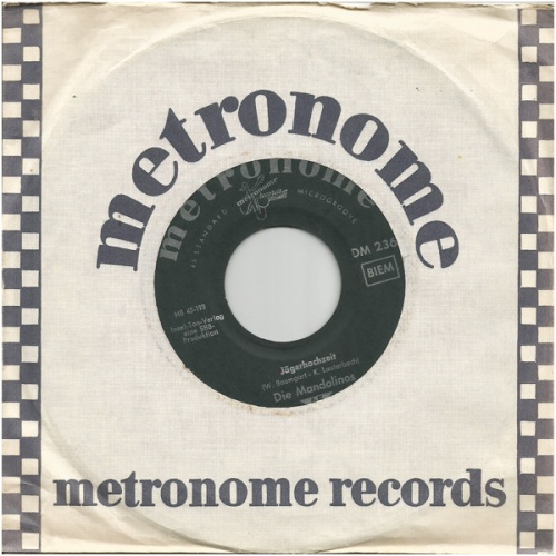 Vinyl / Die Mandolinos - Schwarzwald-Marie