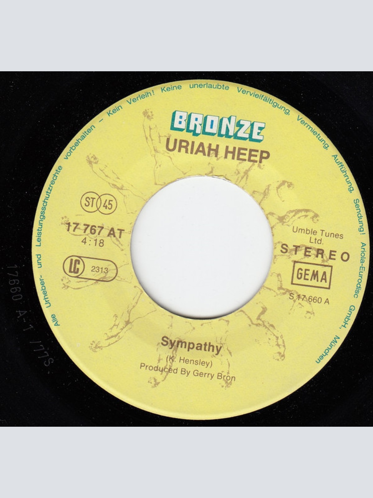 Vinyl / Uriah Heep - Sympathy