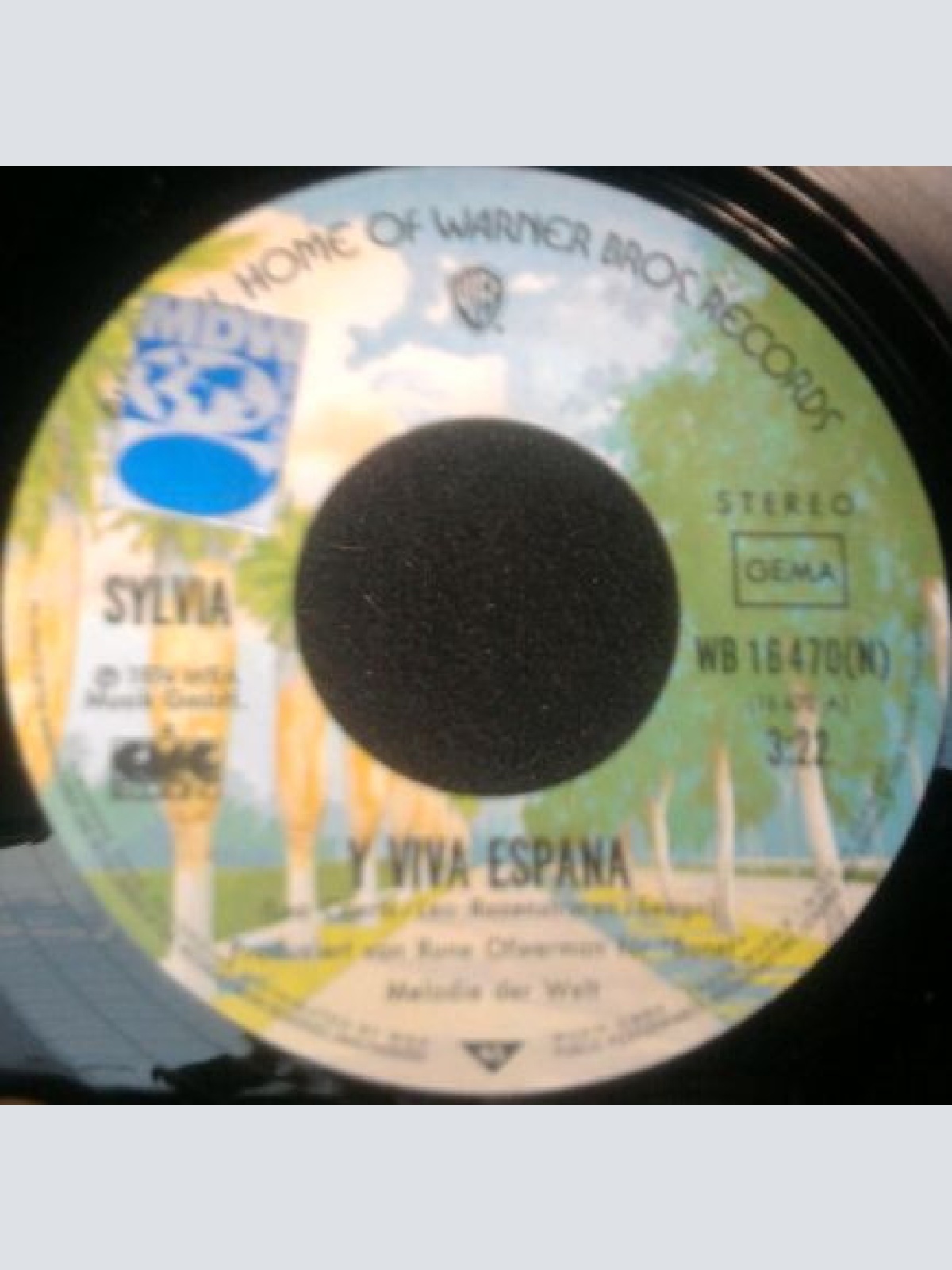 Vinyl / Sylvia* - Y Viva Espana / Dap Da Dap