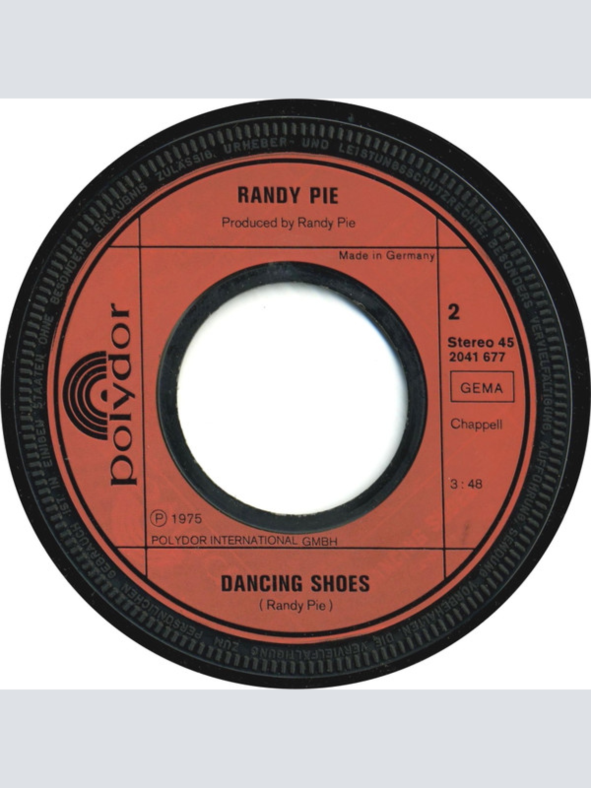 Vinyl / Randy Pie - I Am The Joker