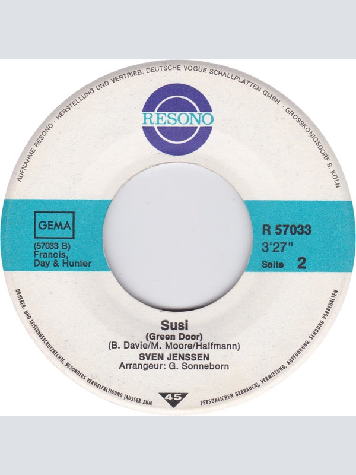 Vinyl / Sven Jenssen - Schicksals-Melodie