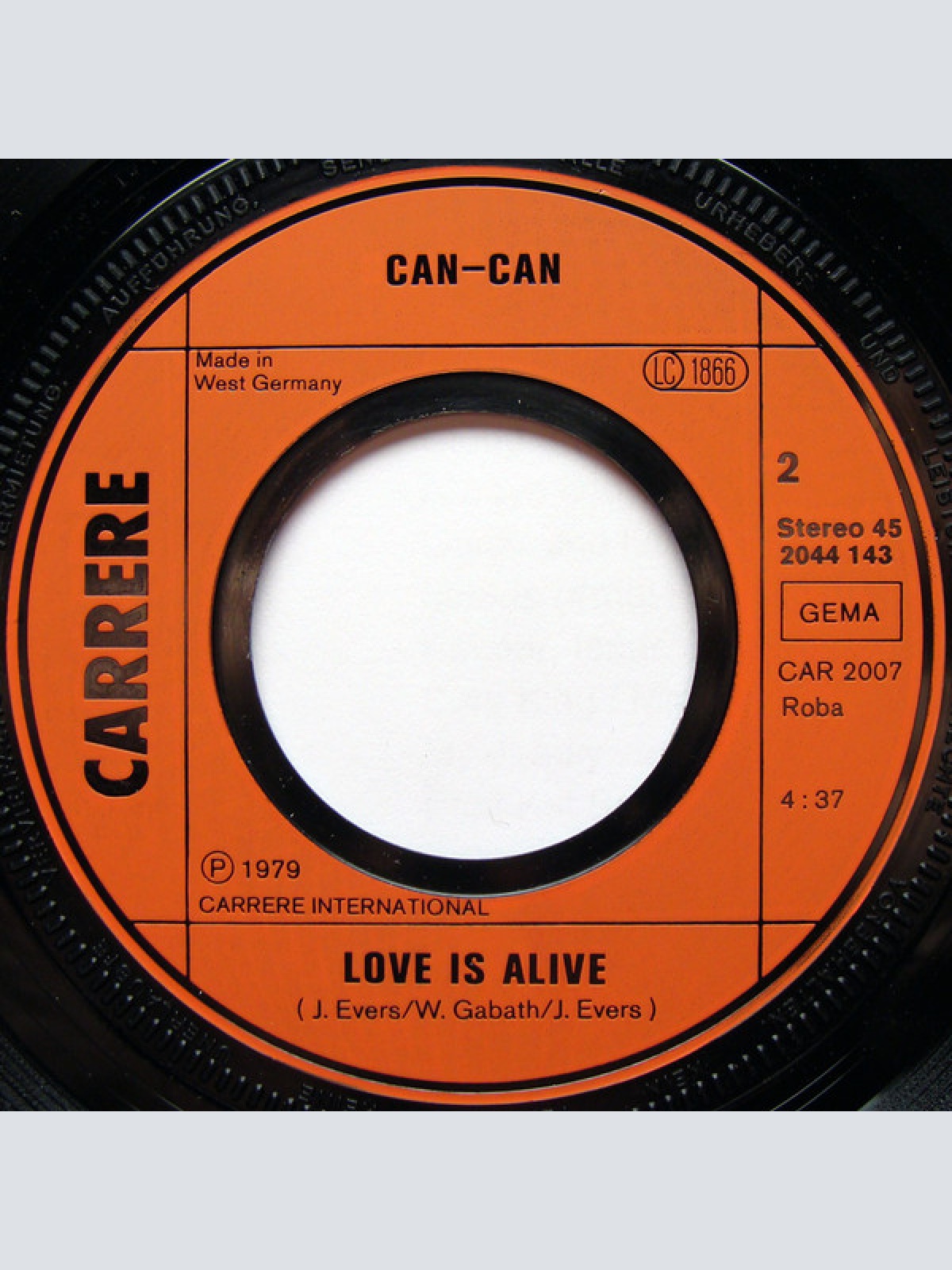 Vinyl / Can-Can - A Party For Two