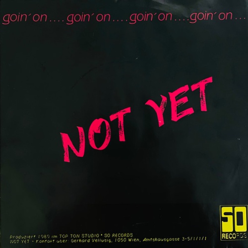 Vinyl / Not Yet (6) - Goin' On