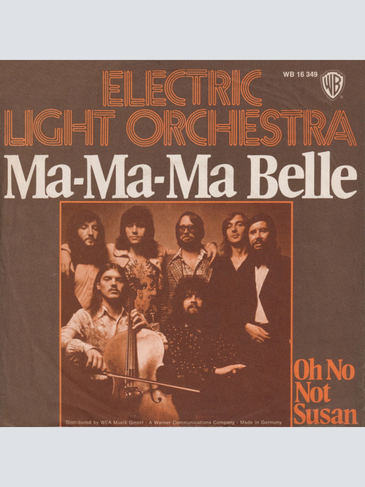 Vinyl / Electric Light Orchestra - Ma-Ma-Ma Belle