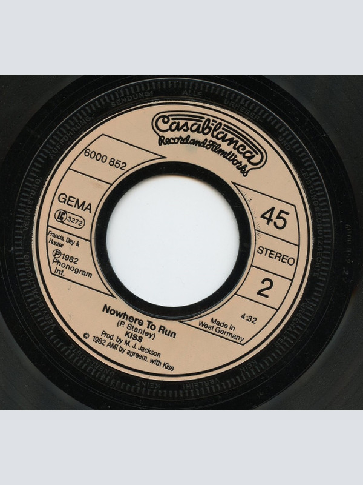 Vinyl / Kiss - Down On Your Knees