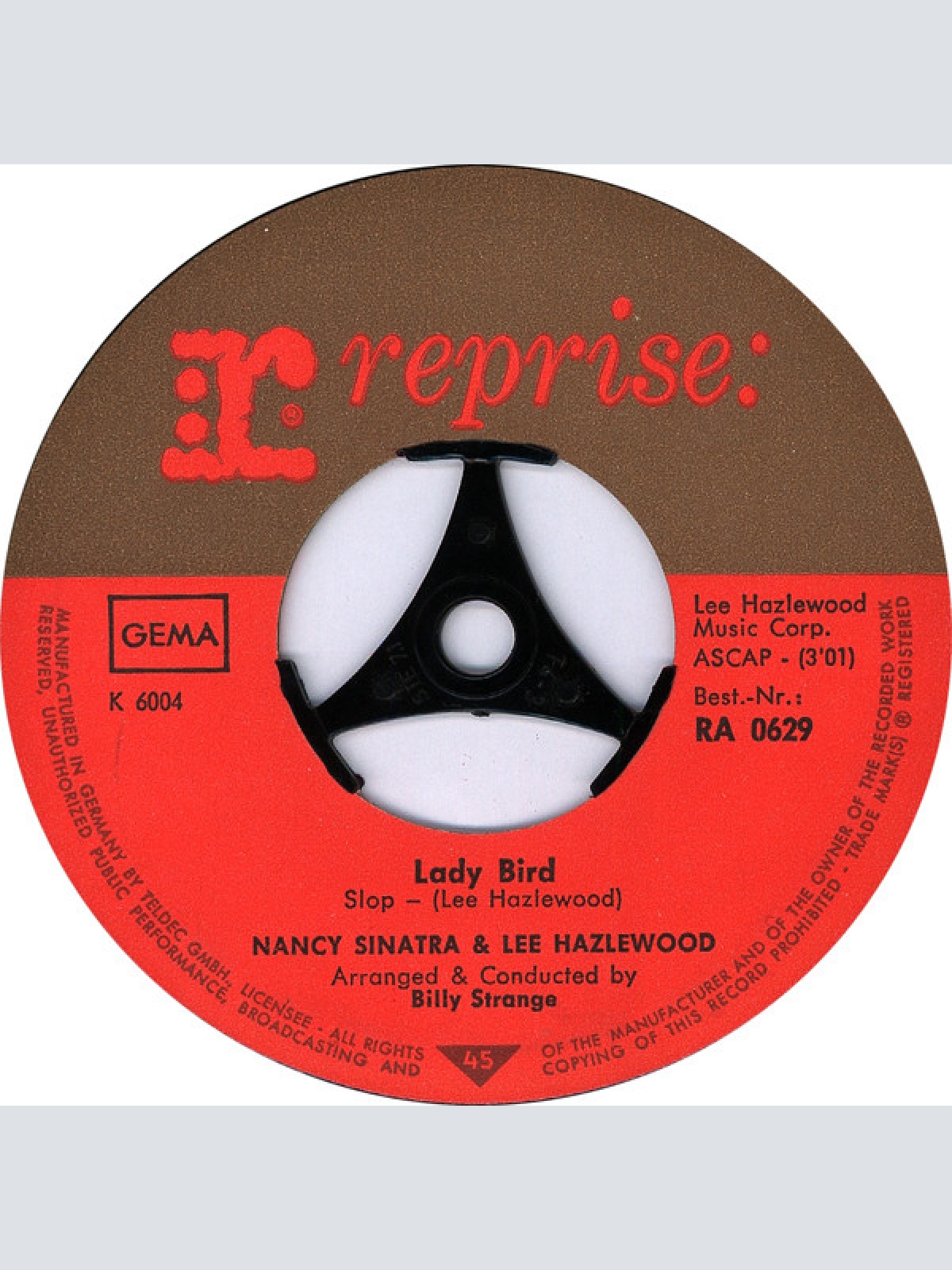 Vinyl / Nancy Sinatra & Lee Hazlewood - Lady Bird / Sand