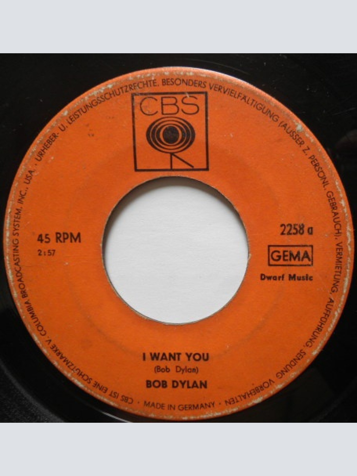 Vinyl / Bob Dylan - I Want You