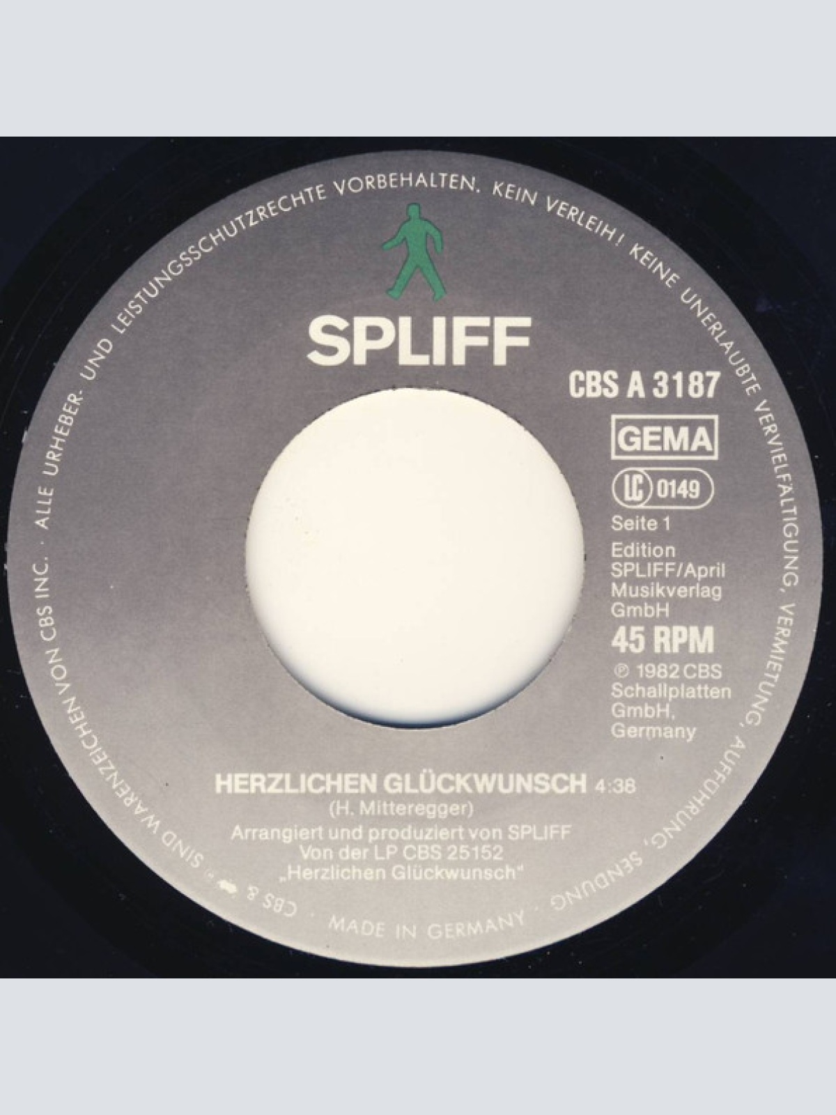 Vinyl / Spliff - Herzlichen Glückwunsch!