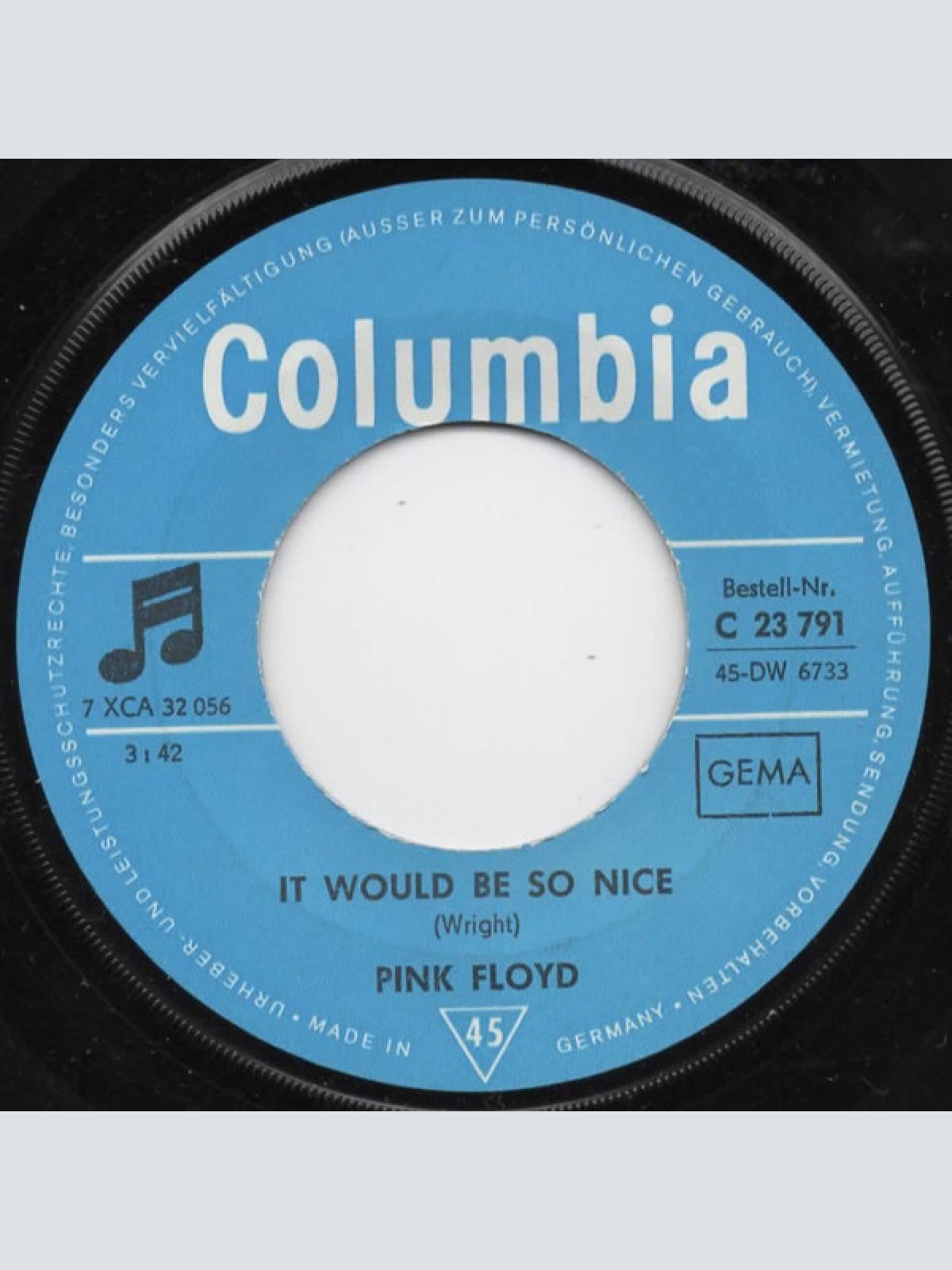 Vinyl / Pink Floyd - It Would Be So Nice