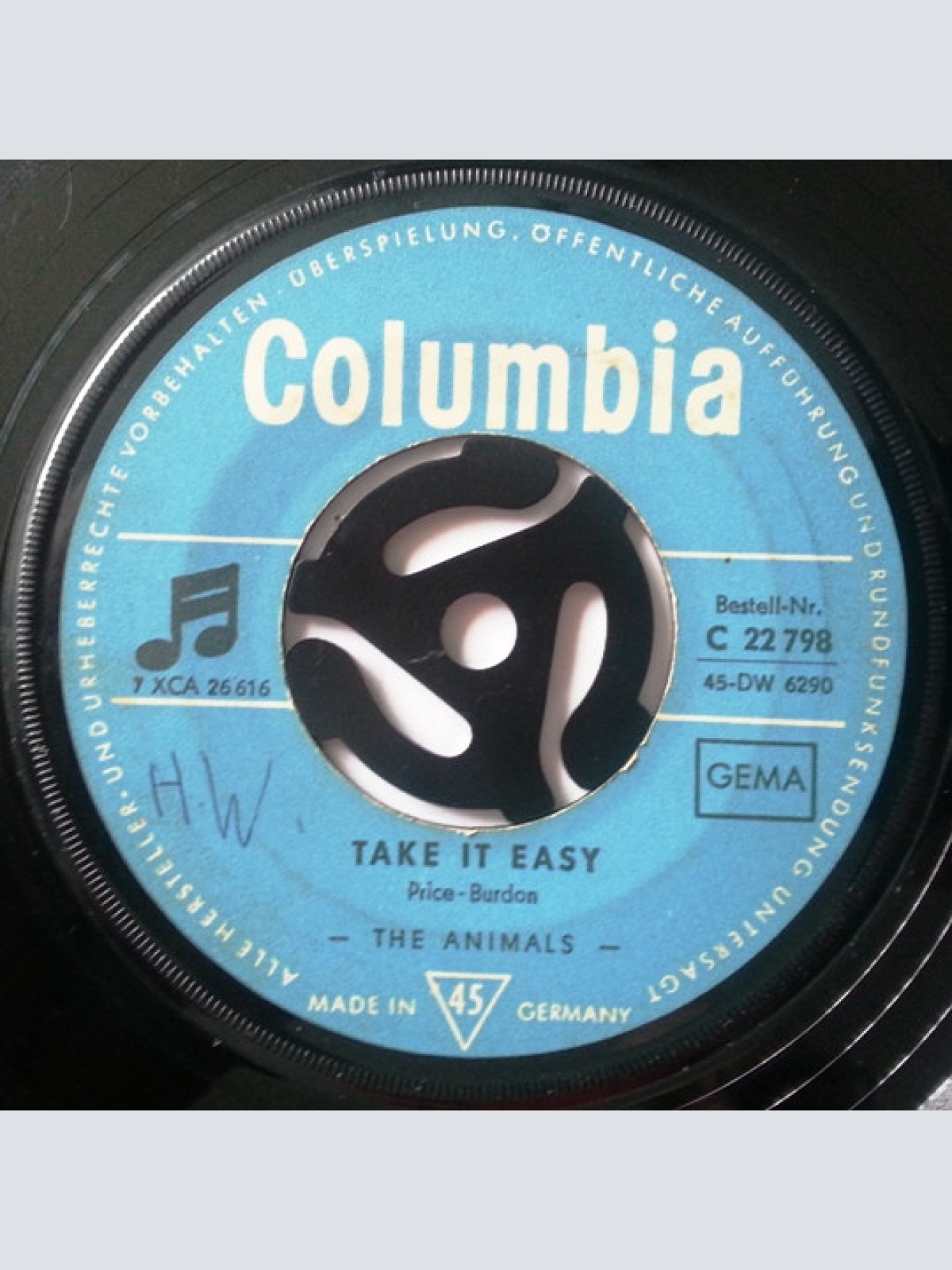 Vinyl / The Animals - I'm Crying