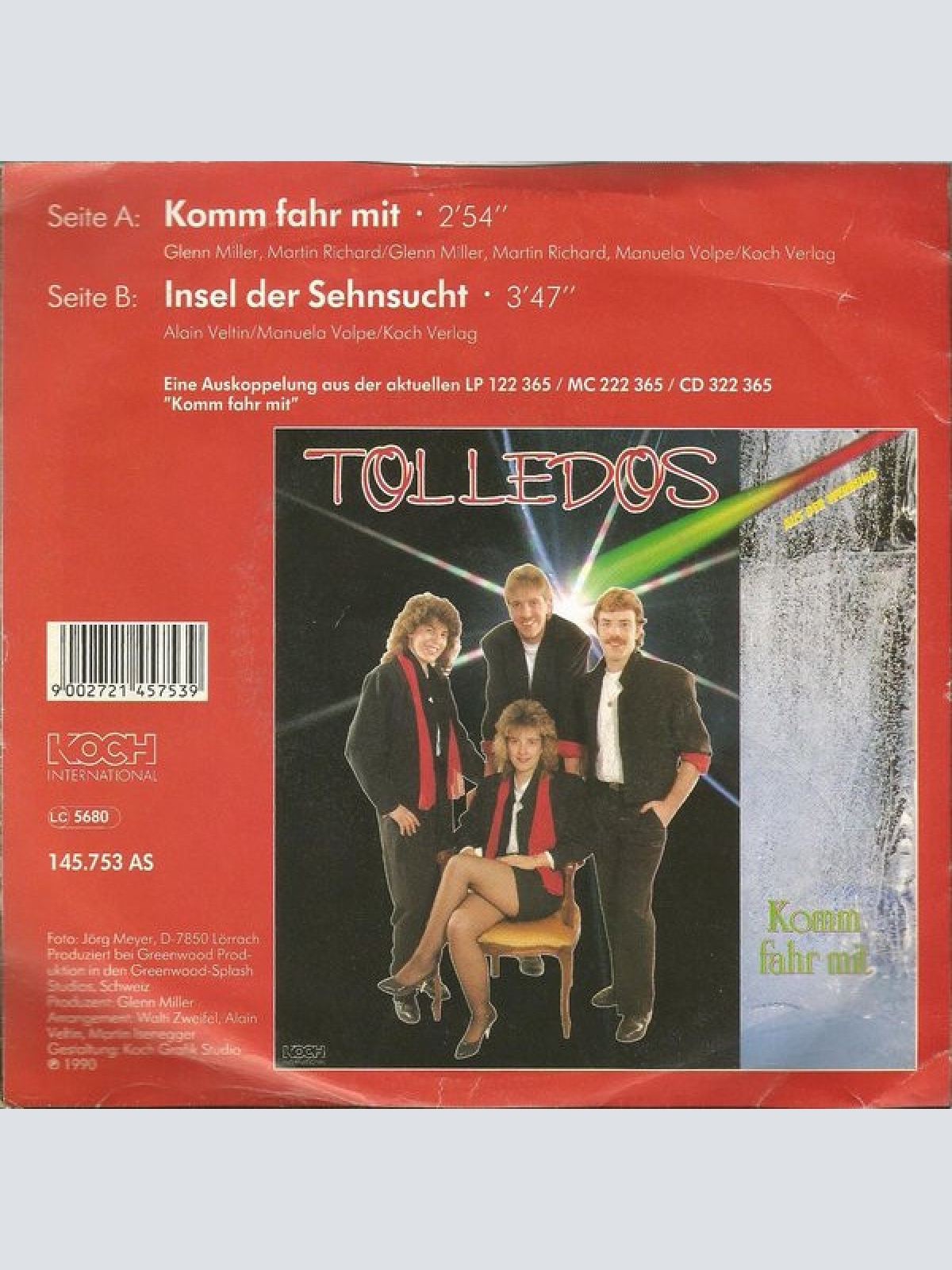 Vinyl / Tolledos - Komm Fahr Mit