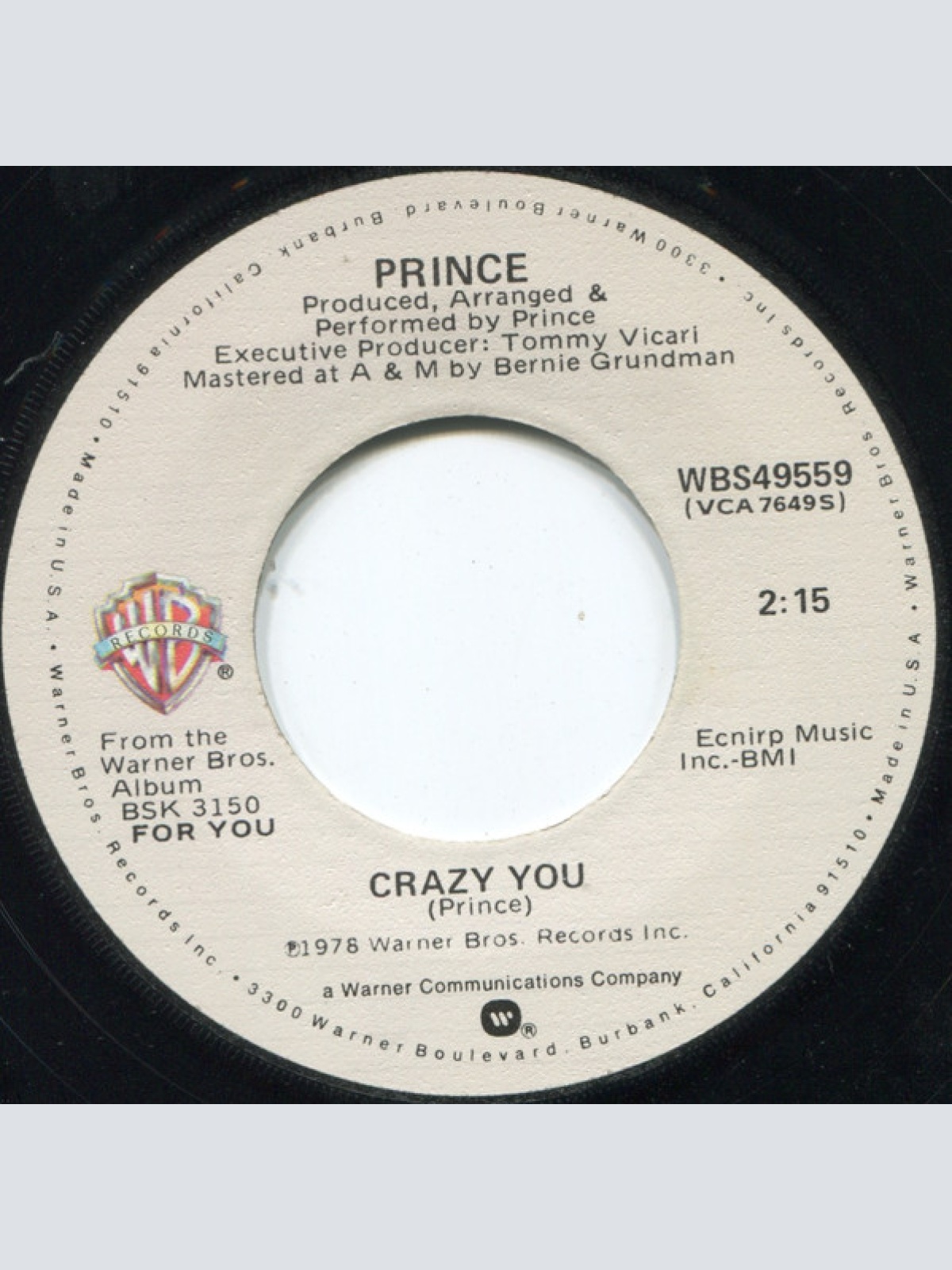 Vinyl / Prince - Uptown