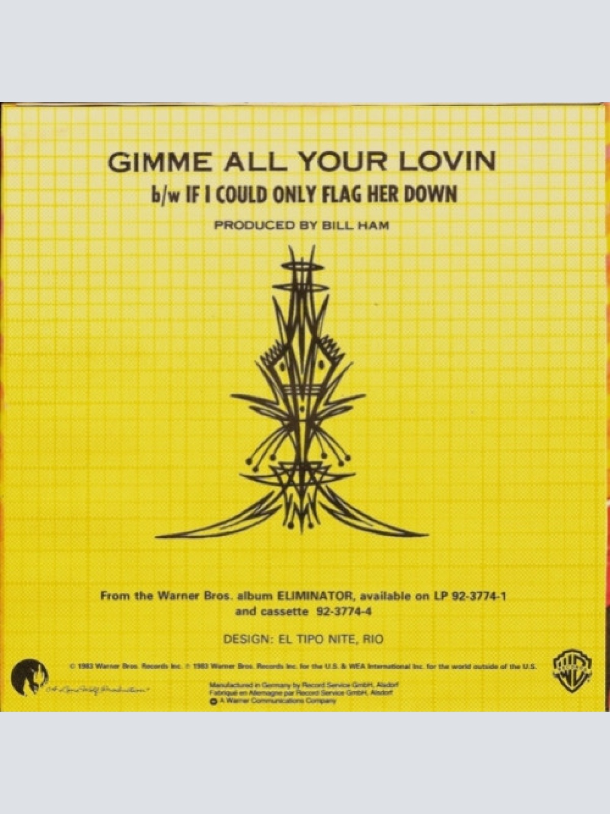 Vinyl / ZZ Top - Gimme All Your Lovin