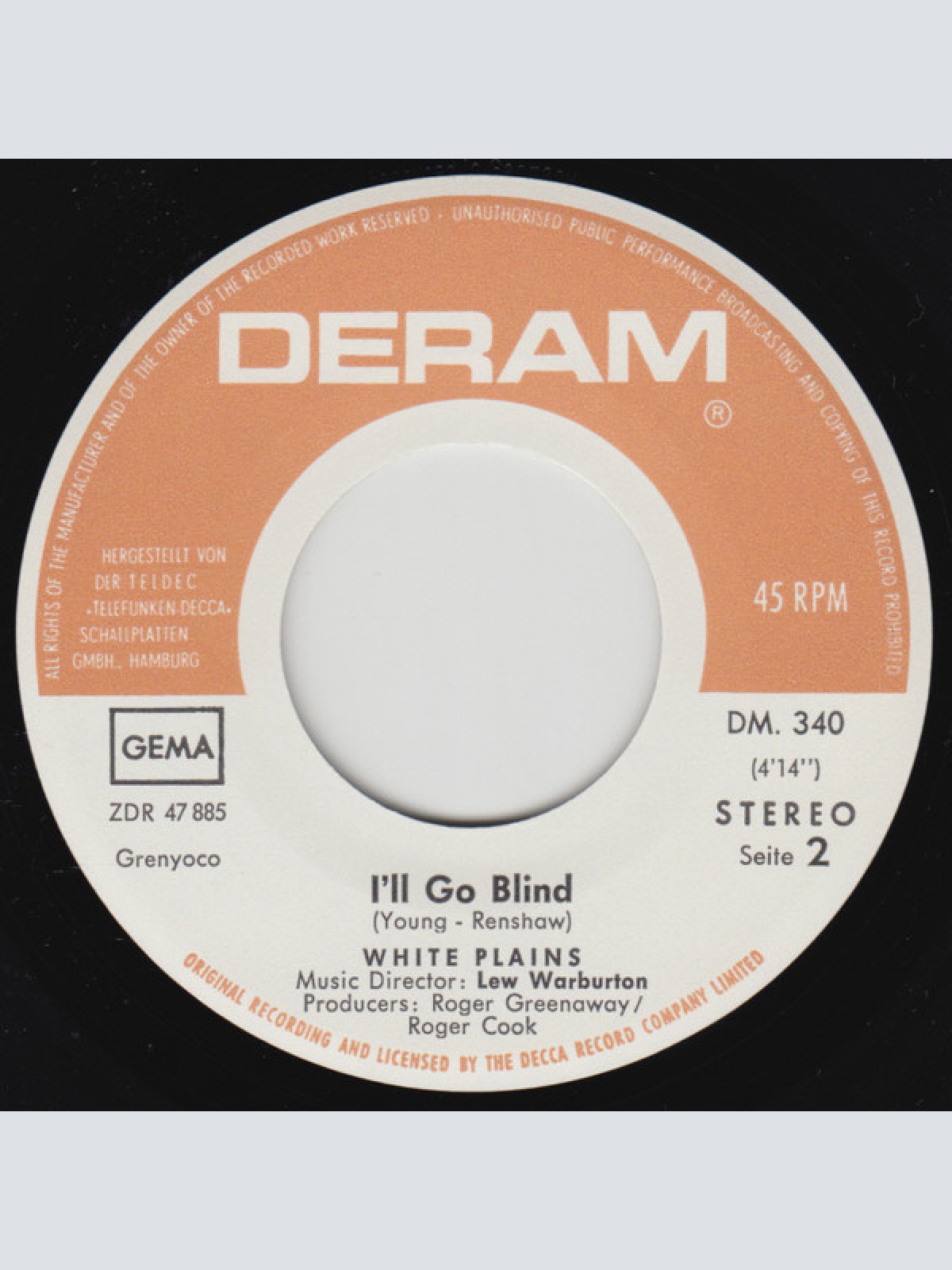 Vinyl / White Plains - Gonna Miss Her Mississippi