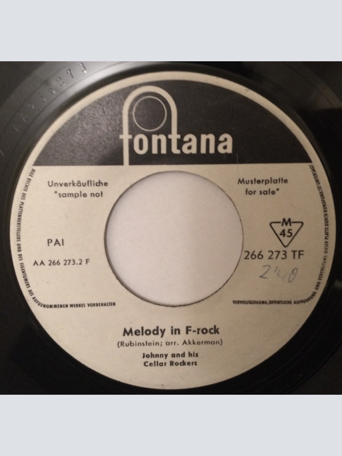 Vinyl / Johnny And His Cellar Rockers - Exodus