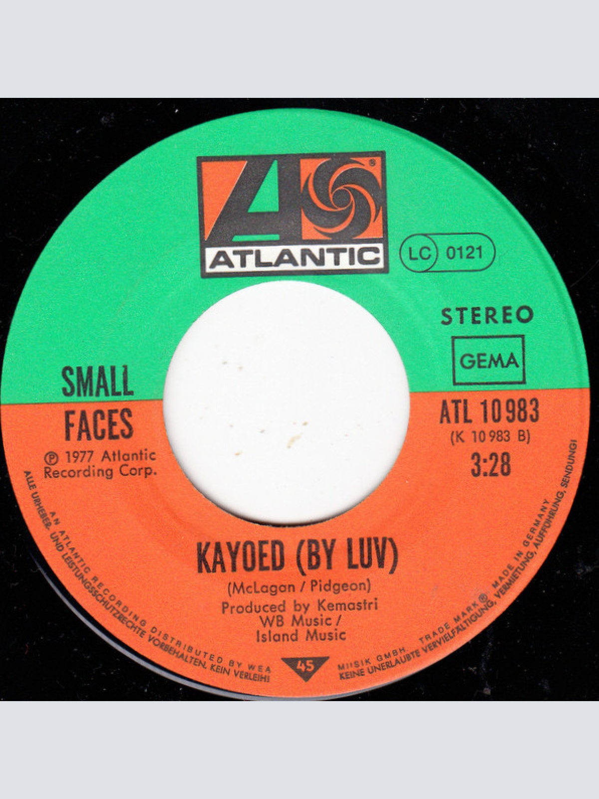 Vinyl / Small Faces - Lookin' For A Love B/W Kayoed (By Luv)