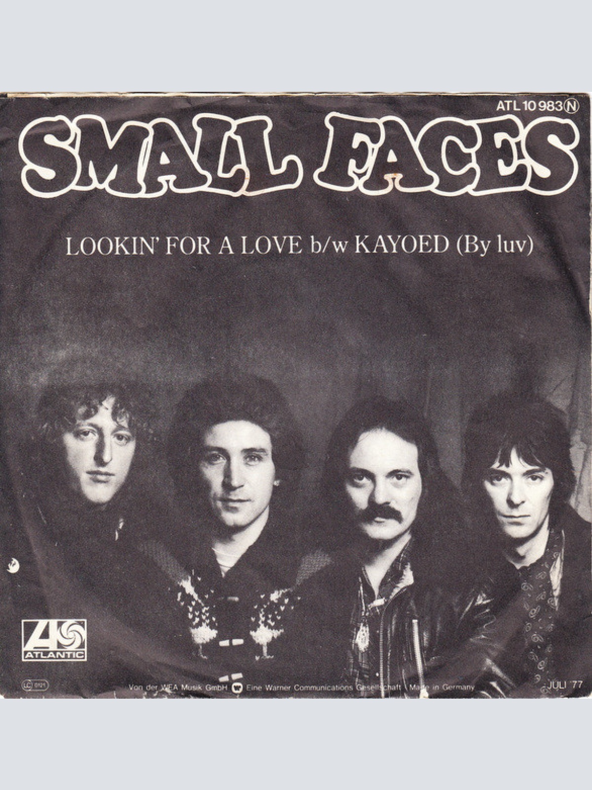 Vinyl / Small Faces - Lookin' For A Love B/W Kayoed (By Luv)