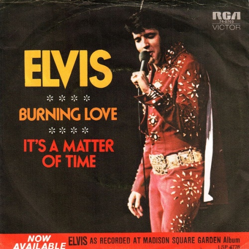 Vinyl / Elvis* - Burning Love / It's A Matter Of Time