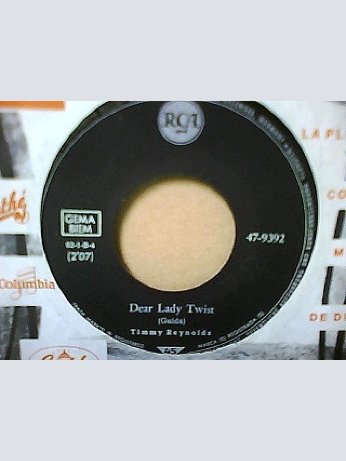 Vinyl / Chet Avery / Timmy Reynolds - The Wanderer / Dear Lady Twist